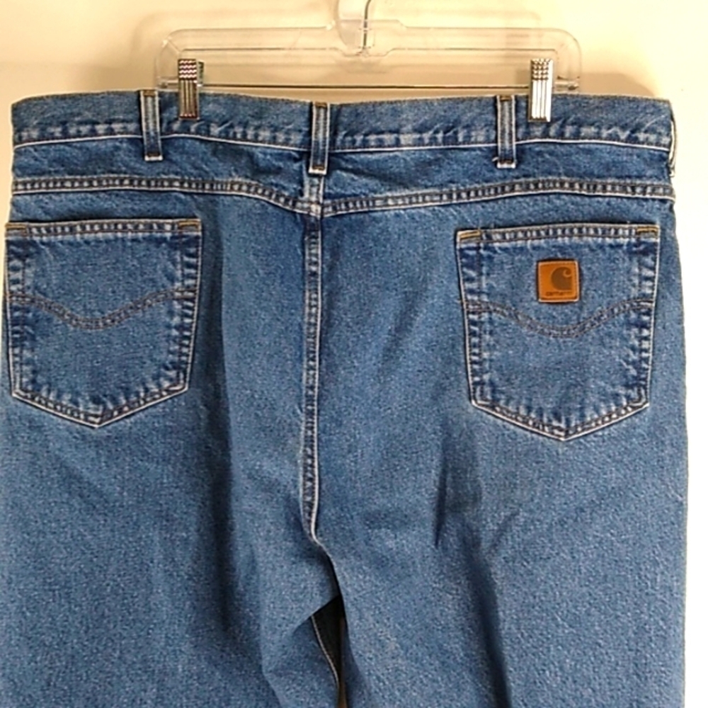 Carhartt - Relaxed Fit Blue Jeans - Size 46x32 - Picture 5 of 6